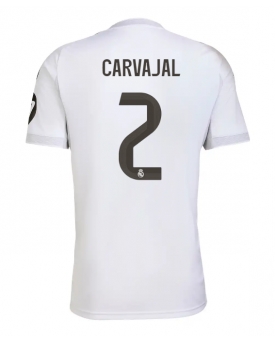 Billige Fotballdrakt Real Madrid Daniel Carvajal #2 Replika Hjemmedrakt 2025-26 Kortermet Billige Fotballdrakt Real Madrid Daniel Carvajal #2 Replika Hjemmedrakt 2025-26 Kortermet